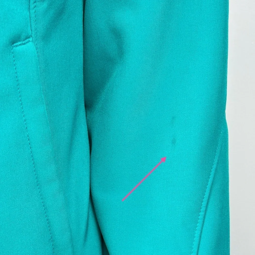 The North Face Softshell Zip Up Jacket XS Teal Green Blue Sporty Casual Layering